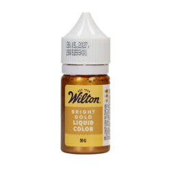 Wilton folyékony ételfesték, fényes arany, 30g (04-0-0548)