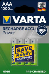 VARTA Akkumulátor POWER R2U Mikro 1000mAh AAA B4