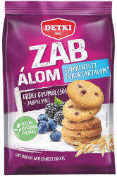 DETKI Zab-álom, Erdei gyümölcsös-zabpelyhes omlós keksz, 150g