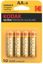 Kodak Ultra Premium Alkáli Tartós Ceruza Elem AA LR6 (1, 5V) B4