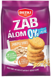 DETKI Zab-álom, Zabpelyhes omlós keksz, hozzáadott cukor nélkül, 150g