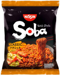 SOBA Nissin Soba instant tésztaétel klasszikus ízesítéssel - 109g