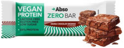 Abso AbsoBar Zero - Dupla csokoládés brownie, vegán fehérje szelet - 40 g