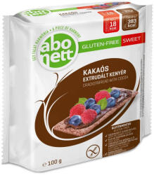 Abonett Extrudált kenyér, Kakaós - Gluténmentes - 100 g