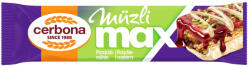 Cerbona MAX Pisztáciás-málnás müzliszelet 30g