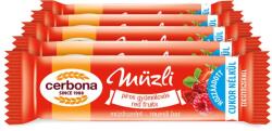 Cerbona Piros-gyümölcsös müzliszelet - Tízórai csomag / 5 x 20 g