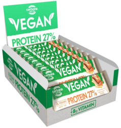 Cerbona Vegan Magas fehérjetartalmú sós-karamelllás ízű szelet kakaós bevonattal, édesítőszerekkel, gluténmentes 20 x 40 g / 20 db