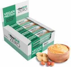 Abso AbsoBar Zero - Mogyoróvaj, vegán fehérje szelet - 24 x 40 g / 24 db