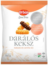 Urban Darálós keksz, Kakaós/vaníliás ízű, hozzáadott cukor nélkül, 180g