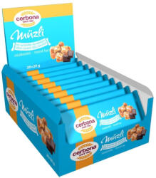 Cerbona Sós-karamell müzliszelet étcsokoládéval 20 x 20 g / 20 db