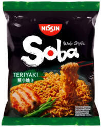 SOBA Nissin Soba instant tésztaétel teriyaki ízesítéssel - 111 g