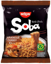 SOBA Nissin Soba instant tésztaétel japán curry ízesítéssel - 111 g