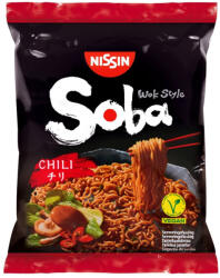 SOBA Nissin Soba instant tésztaétel chili ízesítéssel - 110 g