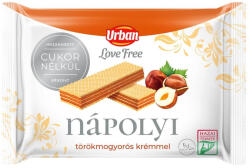 Urban URBAN Love free, Mogyorós nápolyi szelet, 65g HCN