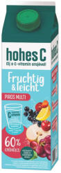 HohesC Mild HohesC Fruit & Leicht Piros Multivitamin 60% - 1 liter