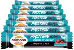 Cerbona Sport Protein étcsokoládés-málnás zabszelet 40 g x 7 / Heti csomag