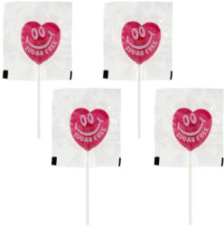 Lollipop Sugar free Lollipop cukormentes, cseresznyés nyalóka - 4 x 5, 2g / 4 db