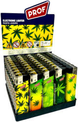  Elektromos Öngyújtó Prof Rasta Leaves (50db-os) 2069897 (rf206987)