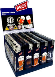  Elektromos Öngyújtó Prof Black Beer (50db-os) 209838 (rf209838)