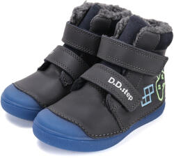 D. D. Step bélelt téli csizma tetriszes Luminous talp (25-30 méret) W049-52250B (25)