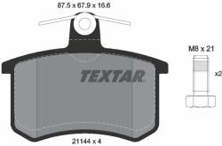 TEXTAR Fékbetét készlet TEXTAR 2114401 for SEAT, SKODA, VW, AUDI, … (2114401)