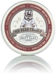 Mr. Bear Family Golden Ember matt clay pomádé 100g (mrbear-goldenclay-100)
