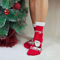 Aura Via Mikulásos-Karácsonyi női gyapjú zokni 38-41 101724