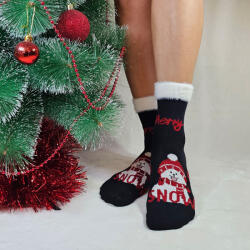 Aura Via Mikulásos-Karácsonyi hóemberes női gyapjú zokni 35-38 101738