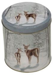  Karácsonyi fémdoboz - 110x120mm - Bambi