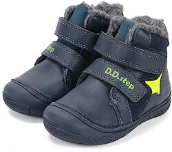 D. D. Step Melegbéléses, valódi bőr D. D. step kisfiú gyerekcipő, floureszkáló díszítéssel - gyerekcipo - 16 995 Ft