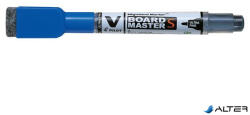 Pilot Táblamarker, törlőkupakkal, 0, 8 mm, UF, kúpos, PILOT "V-Board Master S", kék