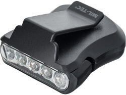 Mil-Tec Lanterna Frontala CLIPLIGHT LED Neagra Mil-Tec