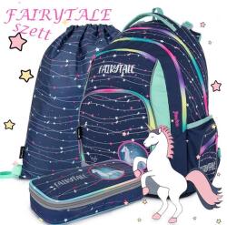 KARTON P+P unikornisos ergonomikus iskolatáska SZETT - Fairytale (8-40021S) - iskolataskawebshop