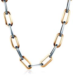 SAVICKI Colier argint placat cu aur 45 cm - savicki - 1 118,00 RON