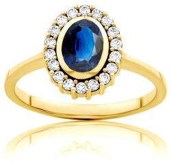 SAVICKI Inel Heart of the Ocean: aur, safir albastru - savicki - 8 842,00 RON