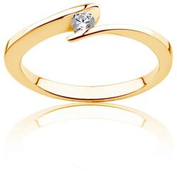 SAVICKI Inel de logodnă Minimalism: aur, diamant - savicki - 4 629,00 RON