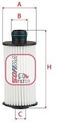 SOFIMA Filtru ulei SOFIMA S 5231 PE (S 5231 PE) - fixbox