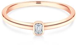 SAVICKI Inel de logodnă Pure: aur roz, diamant - savicki - 4 159,00 RON