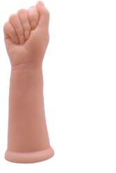STD Dildo Fisting cu Ventuza, PVC, Natural, 27.1 cm Dildo