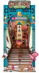 Rolife Puzzle 3D Cotor de carte Street Scene, Rolife, 196 piese