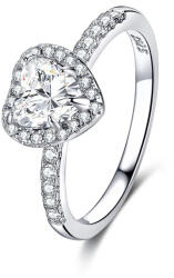 BeSpecial Inel argint 925 placat cu rodiu cu zirconiu (IRR35_173)