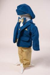 Ie Traditionala Kids Costum elegant baieti David , albastru caramel