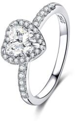 BeSpecial Inel argint 925 placat cu rodiu cu zirconiu (IRR35_182)