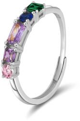 BeSpecial Inel argint 925 placat cu rodiu cu zirconia (IRR23)
