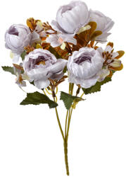 Clayre & Eef Buchet flori artificiale albastre verzi 12x10x34 cm (6PL0381BL)