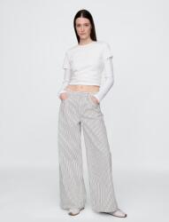 GAP Дънки Stripe Baggy GAP GAP | Byal | ЖЕНИ | 28/32