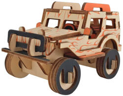  Puzzle 3D, din lemn, Jeep, 40 piese (XB-G013H)