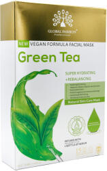 Sofine Masca Faciala Super Hidratanta si Echilibranta Ceai Verde - 25 ml, 10 bucati Masca de fata