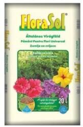  Pamant de flori universal, Florasol, pentru plante in ghiveci, 20 L (MGH-4737)