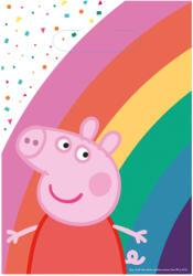 Amscan Подаръчни чанти - Peppa Pig 8 бр. 23, 4 x 16, 2 cm